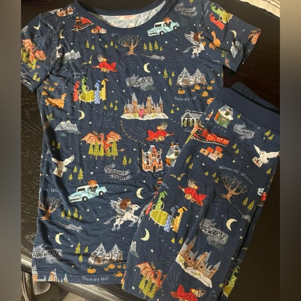 Little Sleepies pjs size 7/8 - Harry Potter
